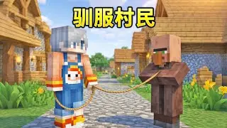当玩家可以驯服村民帮助通关？！