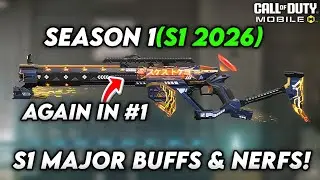 Season 1 Balance Changes &ndash; Buffs & Nerfs 2026 #codm 