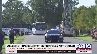Foley National Guard unit is welcomed home