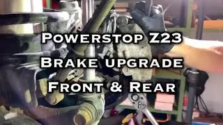Powerstop Z23 Brake Upgrade - 2016 Jeep Wrangler JKU Rubicon