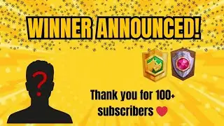 GIVEAWAY WINNER ANNOUNCED! WHO WON?