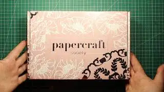 PAPERCRAFT SOCIETY subscription box #17 - Unboxing