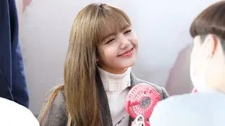 191012 더운 블랙핑크(BLACKPINK) 리사(Lisa) SO HOT [오렌즈팬사인회] 4K 직캠 by 비몽