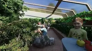 Walipini 1:  Frost-free Arid Zone Desert House Walkthrough