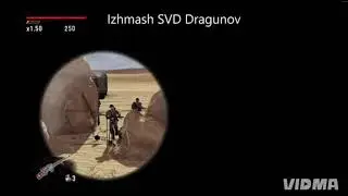 IZhmash SVD dragunov rifle killing spree sound effect 