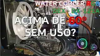 WATER COOLER DEX - DX-121A | TESTE DE TEMPERATURA | ACIMA DE 60&ordm; SEM USO?