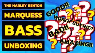 The Harley Benton Marquess Bass Unboxing! &pound;128 from Thomann!!