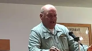Ronald Powell at Ernie Smith's Memorial Service.May 17, 2025 Red Hill Baptist Chur