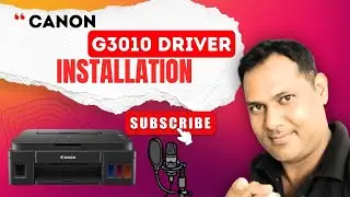 Canon G3010 Printer Driver Installation Step By Step | Canon Printer Download and Install Kaise Kare