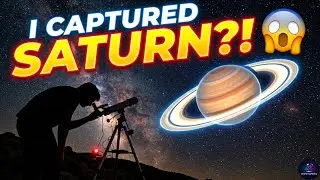Saturn 🪐 through my telescope 🔭| 21 September Saturn opposition 🪐#saturn 