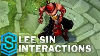Lee Sin Special Interactions