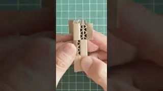A perfect hinge from corrugated cardboard #upcycling #cardboardcraft #hinges