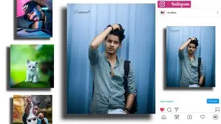Shadow Behind The Image l Instagram 3d Shadow Photo Editing l Picsart Photo Editing Tutorial 🔥