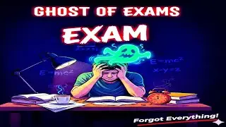 Exam ka Bhoot! 👻 | Sab bhool gaya! (Student Life Song) #exam #song 