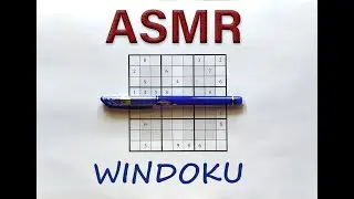 Windoku (Sudoku) ASMR &ndash; no talking