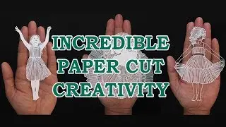 Incredible Paper Cut Creativity - Streamlanka Creative Arts