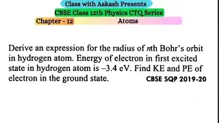 Energy of electron in first excited state in hydrogen atom is - 3.4 eV. Find KE and PE of electron