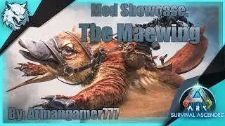Ark Survival Ascended Mod Showcase: Flying Squirrel Platypus? The Maewing!