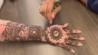Custom henna design for the cover of the Fall 2022 TCU Magazine