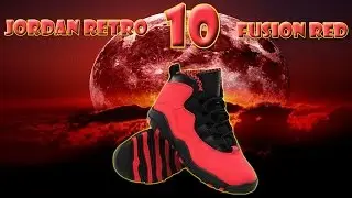 Jordan Retro 10 Fusion Red GS Review