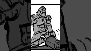 A Kriegsman & His Dog #warhammer40k #warhammermemes #deathkorpsofkrieg #dig #art #shorts #fyp