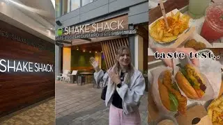 SHAKE SHACK Test, besser als IN N OUT? lohnt es sich?🍔🔥🇺🇸