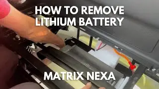 How To Remove The Lithium Battery In Your Matrix Nexa Enclosed Mobility Scooter 🔋