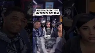 BlueFace реагирует на дисс-трек NLE Choppa в свой адрес #shorts #viral #fyp #funny