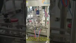 Best Single Head Vacuum Capping Machine 2025: Compact & High-Speed for Small Factories #Shorts
