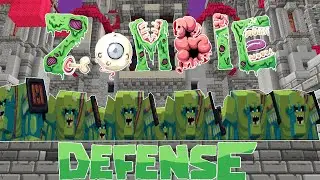 Zombi VS Castle / Grave Danger \ Minecraft GamePlay №2