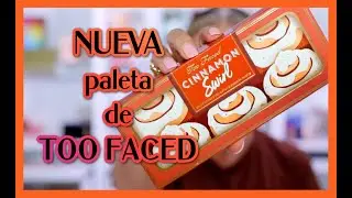 New Too Faced CINAMMON SWIRL Palette | Reseña,  Maquillajes y Comparaciones