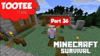 Minecraft Survival 36 Tootee Tube - The Stable