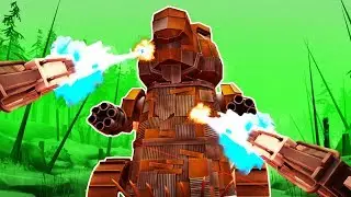 I DESTROYED a GIANT ROBOT BEAVER with LASERS in Dick Wilde 2 VR!