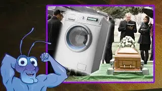 CRAZY funeral story from @Aflicklife #funeral #washingmachine #lg #lifesgood #death #podcast #coffin