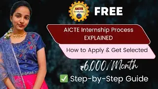 AICTE Internship Process EXPLAINED! | How to Apply & Get Selected #interview #videos #shortvideo
