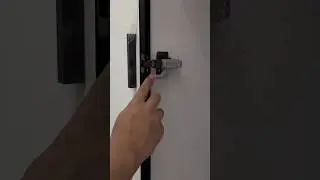 Wardrobe cabinet hinge light sensor asmr #sensor #technology #shorts