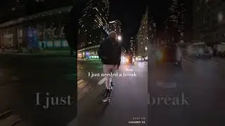 Skitching in NYC #skate #longboard #skater #skating #skateboarding #dangerous #crazy #shorts #fyp