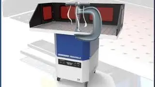 Filtered Downdraft Table For Welding