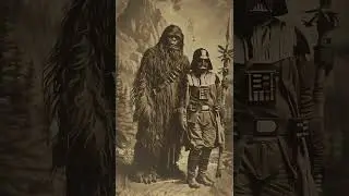 Sepia from a Galaxy Far Away &ndash; Vintage Sci-Fi Portrait Art