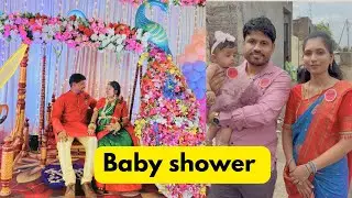 Baby shower video/जाऊबाईच डोहाळेजेवण🤰#babyshower #babyshowerdecorations #babyshowerfunction