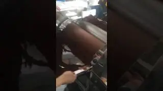 Chocolate paste grind by SYP stainless steel three roll mill