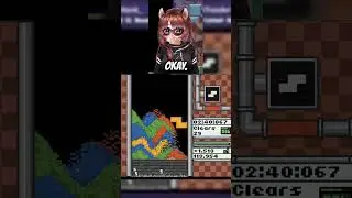 A Sandy Recovery! #tetris #satisfying #vtuber #twitchvods