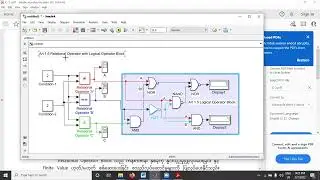 MATLAB Simulation (Basic Course) Art 2 6 Relational Operator Block Example 2 of 2 (in Myanmar)