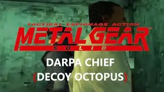 MGS1 - DARPA Chief Cutscene HD Remaster