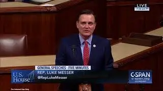 Rep. Messer Speaks on House Floor in Support of Medical Device Tax Repeal