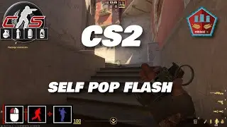 CS2 - Flash Mirage Underpass to Connector (self pop flash)