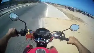 CAMERA SJCAM ROL&Eacute; ATE A PRAIA DA TABUBA CE 