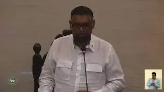 President Irfaan Ali Addresses Parliament of Belize // Agreements With Both Nations 