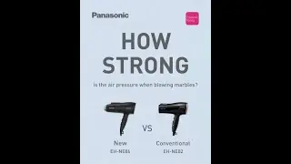 Panasonic ionity Hair Dryer EH-NE86 for Asia | HOW FAST?