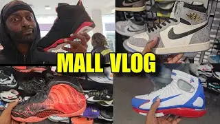 Mall Vlog: Jordan 6 Infrared Sitting Like Ducks, Jordan 1 All Star, Huaurache 2k4, Foamposite 